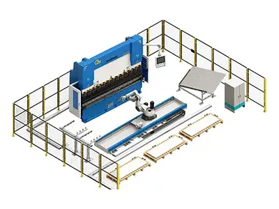 Plegadora CNC Electrohidráulica con Servosistema (Serie Elite)